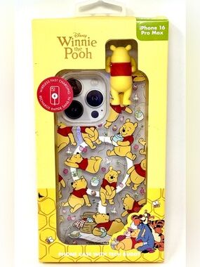 Disney Winnie the Pooh iPhone 16 Pro Max Case - 3D Tech Buddy - MagSafe - NIB